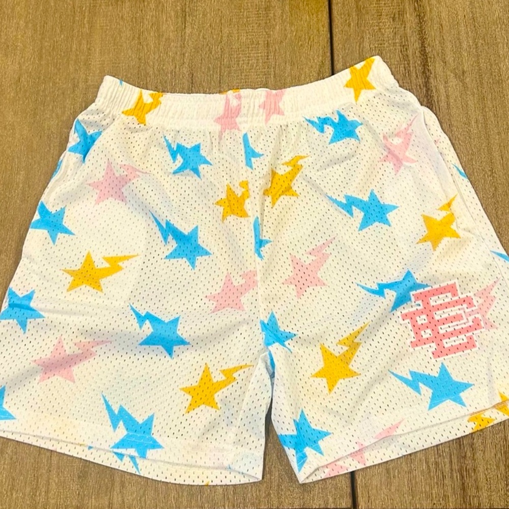 Eric Emanuel shorts (size not accurate but fits like a medium  runs small)